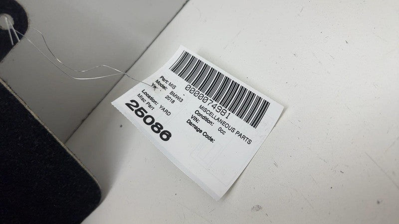 51477314756 ⭕ 14-21 BMW i3 I01 Rear Right Lower Quarter Trunk Cover Trim Panel 51477314756