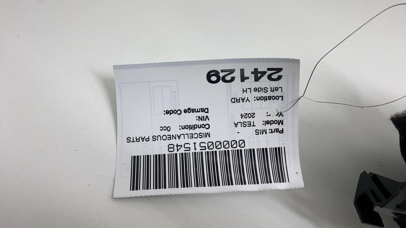 2024 Tesla Cybertruck Rear Driver Side Upper C-Pillar Cover Panel Trim