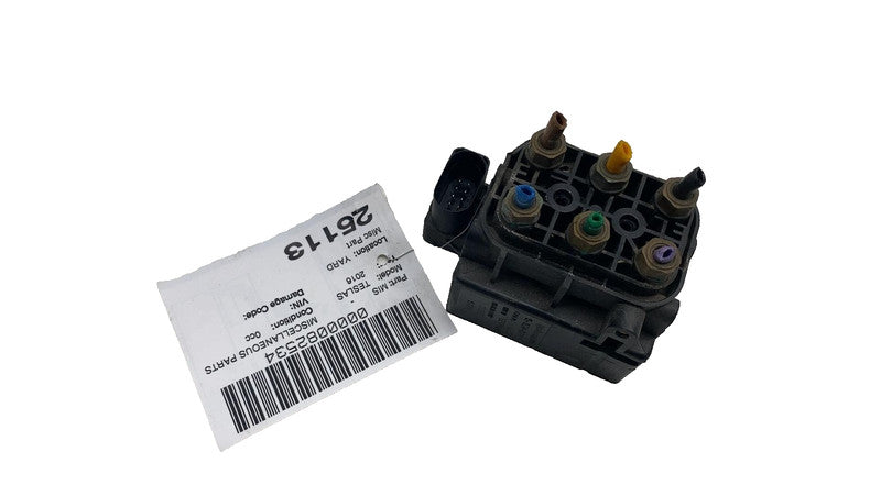 ⭕ 2012-2015 Tesla Model S Air Suspension Compressor Valve Manifold 15-