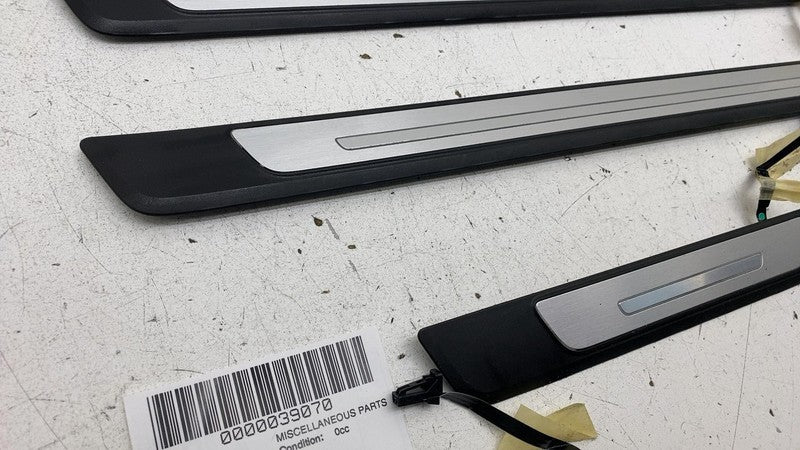 4KE947418 19-23 ETron Front/Rear Left/Right Door Step Sill Scuff Plate 4KE947427/4KE947428
