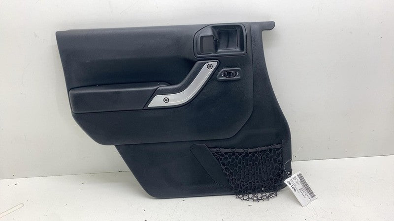 1QJ370X9AG ⭕ 2011-2017 Jeep Wrangler Front Driver Side Interior Door Panel Trim Cover Left