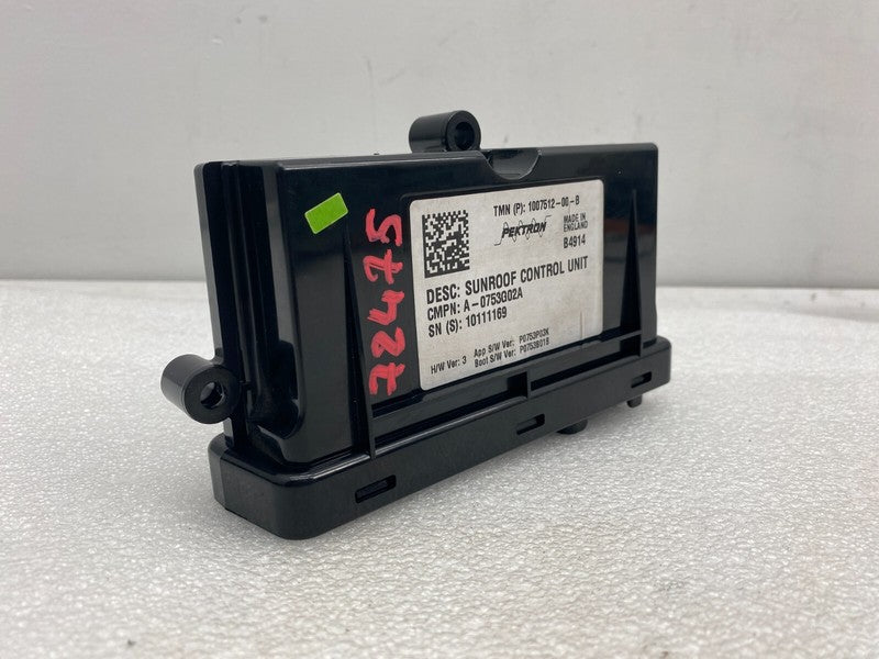 100751200B ⭕ 12-20 Model S MS Sunroof Controller Moon Roof Control Module Unit 1007512-00-B
