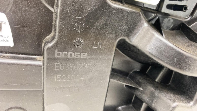 ⭕ 20-23 Model Y Front Left Window Regulator & Motor w/ Carrier LH 1495