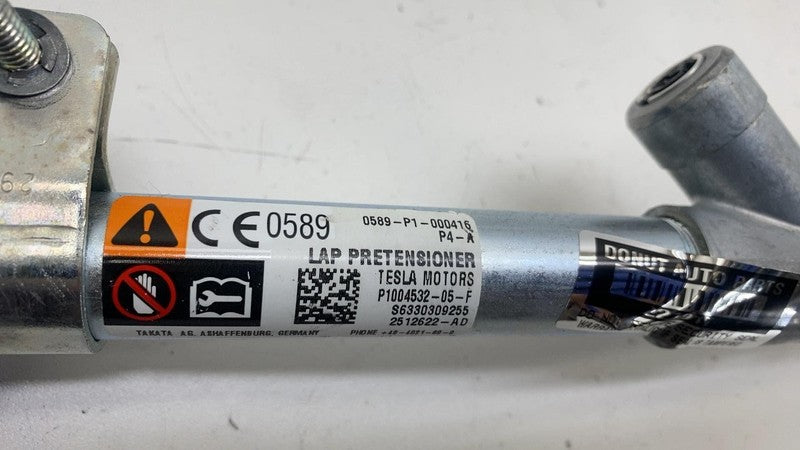 ⭕16-20 Tesla Model X Front Left Seat Belt 1st Row Lap Pretensioner 100