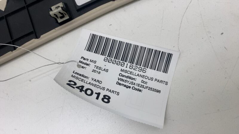 1002301 82 B 2012-2020 Tesla Model S MS Instrument Panel IP Lower Glove Box Compartment Cover