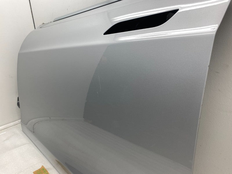 ⭕ 2012-2015 Tesla Model S Front Left Side Door Shell Panel Silver - PM