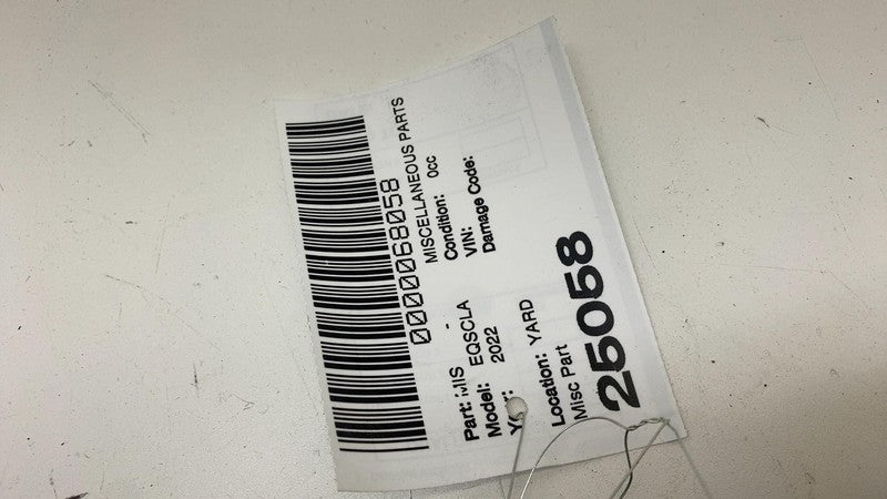 ⭕ 2022 Mercedes-Benz EQS 450+ Right Lower Under Dash Footwell Cover A2