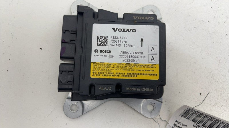 32315772 ⭕ 21-23 Polestar 2 Safety Restraint Diagnostic Control Module SRS Unit 32315772