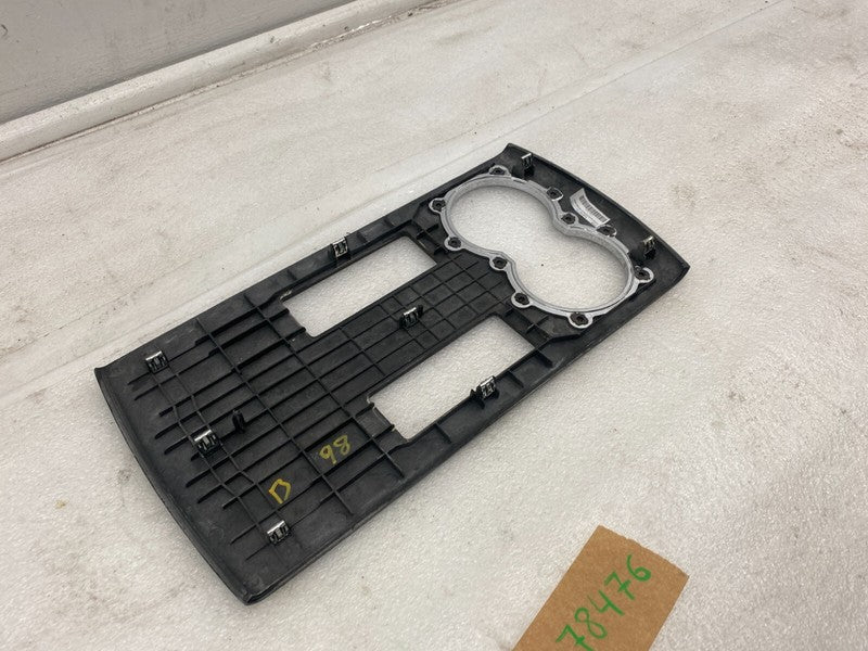 ⭕ 2012-2020 Tesla Model S Center Console Cupholder Decor Trim Cover Piano Black