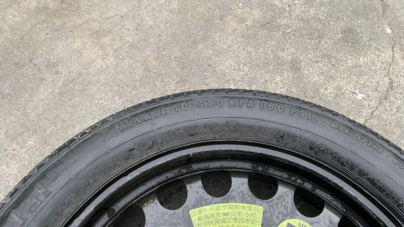 N/A ⭕ 2010-2016 Mercedes Benz E350 E-Class Emergency Spare Tire 17 inch Assembly