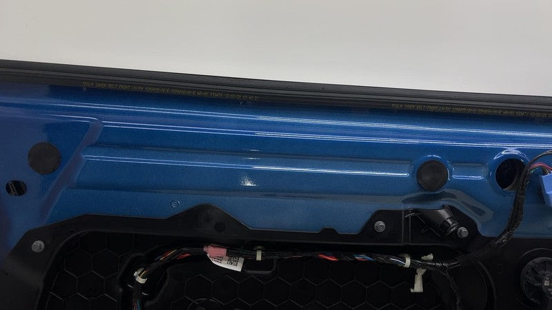 1081421-E0-C ⭕17-20 Model 3 Front Driver Side Door Shell Panel Left LH Blue PPSB 1081421-E0-C