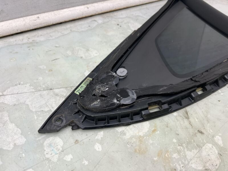 2016-2021 Tesla Model S Rear Driver Side Quarter Window Glass Left LH 43R-008010