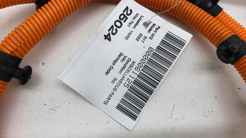 PT00001586K ⭕ 22-24 Rivian R1T R1S HV Onboard Charger Power Wiring Harness Cable PT00001586K