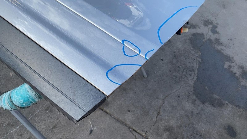 2011-2018 Porsche Cayenne Front Passenger Door Shell Panel Right RH Silver LX7W