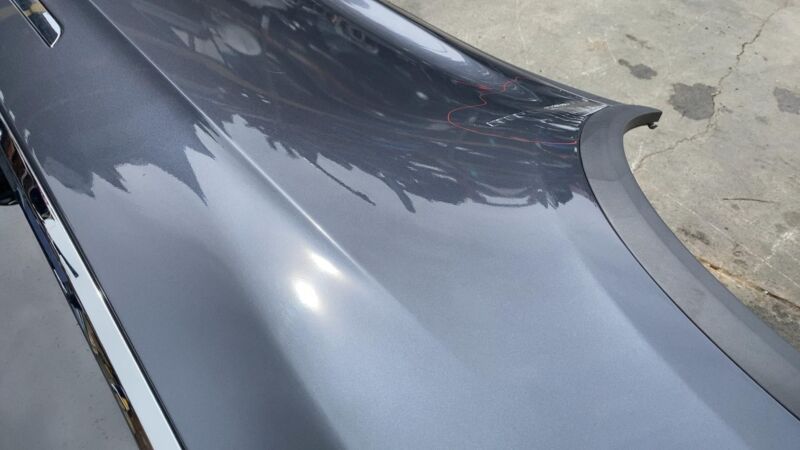 1028791-00-K ⭕16-23 Tesla Model X Rear Passenger Side Falcon Door Shell Panel Right Gray PMNG
