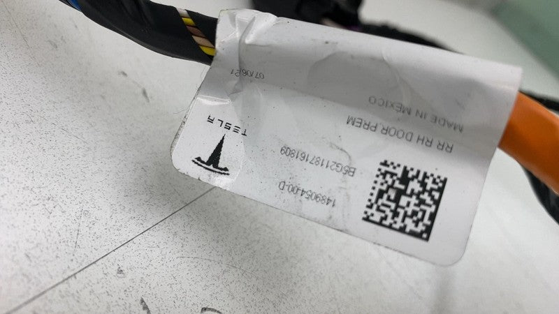 ⭕ 2020-2023 Tesla Model Y Rear Door Wiring Harness Cable Wire Right 14