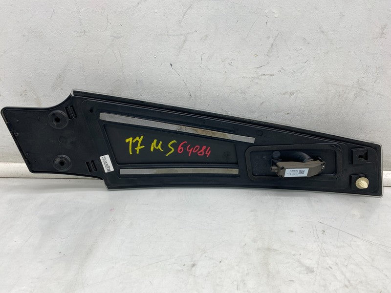 1069104 00 B ⭕ 16-20 Model S Passenger B-Pillar Glass Applique w/ Camera Right 1092307-00-B