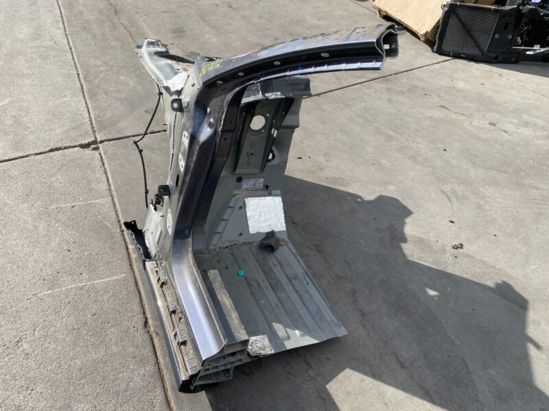 Does Not Apply 2012-2015 Tesla Model S Front Left Body Quarter Panel Fender Apron Frame Cut Out
