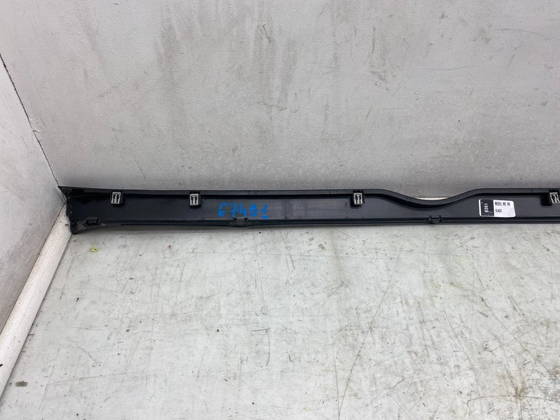 ⭕ 2012-2020 Tesla Model S Passenger Side Rocker Panel Scuff Plate Molding Right