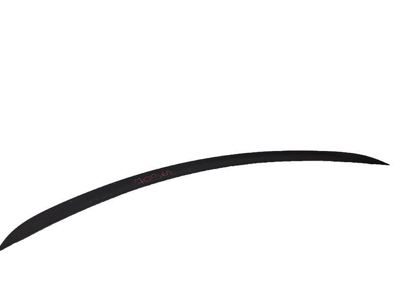 ⭕ 12-15 Tesla Model S Trunk Liftgate Lid Spoiler Wing Carbon Fiber 102