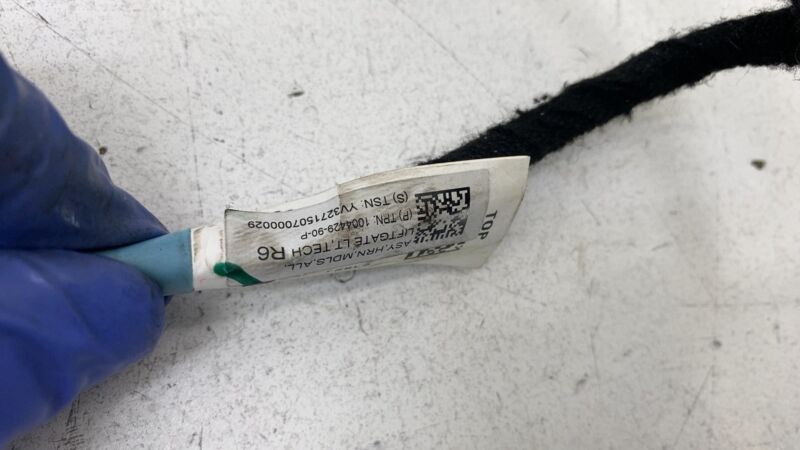 100442990P ⭕12-20 Tesla Model S Rear Left Trunk Tailgate Liftgate Wire Harness 1004429-90-P