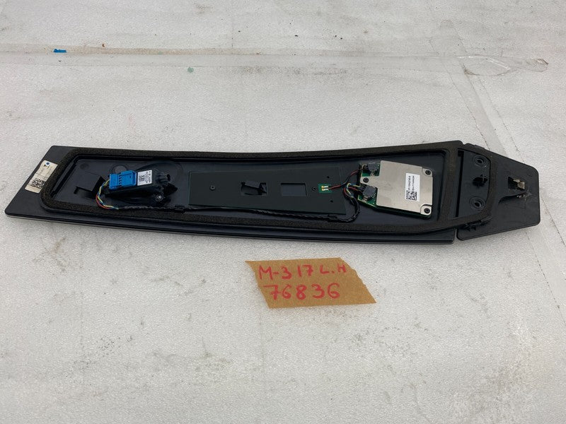 110043780B ⭕ 17-23 Model 3 Driver Side B-Pillar Applique Glass w/ Camera Left 1100437-80-B