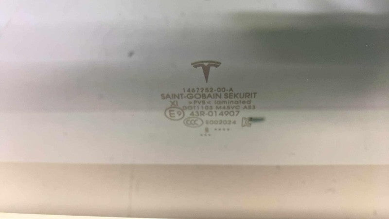 ⭕ 2017-2020 Tesla Model 3 M3 Middle Panoramic Sunroof Fixed Roof Glass