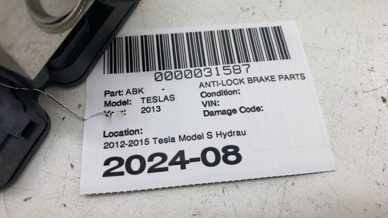 2012-2015 Tesla Model S Hydraulic Control ABS Anti-Lock Brake System Pump Module