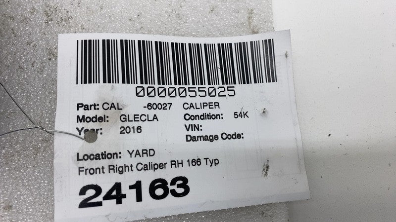 2016-2019 Mercedes-Benz GLE350 Front Passenger Caliper w/ Brake Hose Line Right