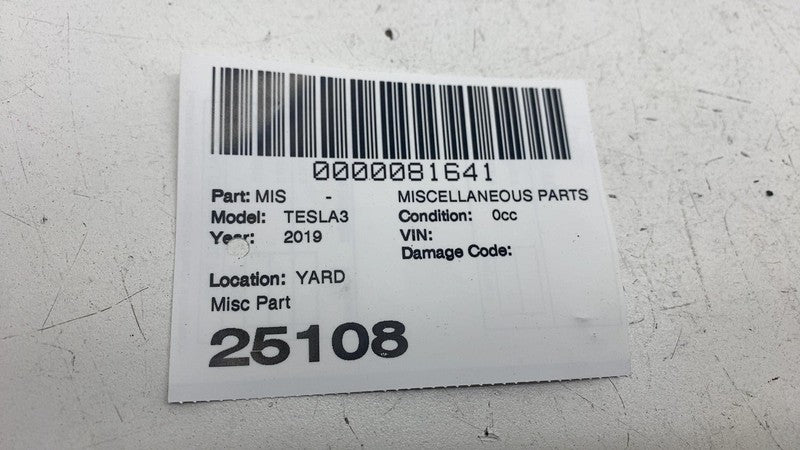 109594900E ⭕ 2017-2023 Tesla Model 3 Rear Trunk Lid Park Parking Assist Camera 1095949-00-E