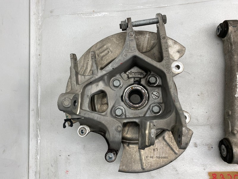 ⭕ 12-15 Tesla Model S Rear Left Spindle Knuckle Wheel Hub + Control Ar