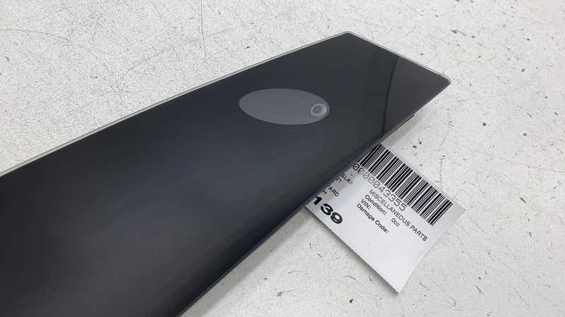 110043700E ⭕ 2017-2023 Tesla Model 3 M3 Left B-Pillar Applique Glass w/ Camera 1100437-00-E