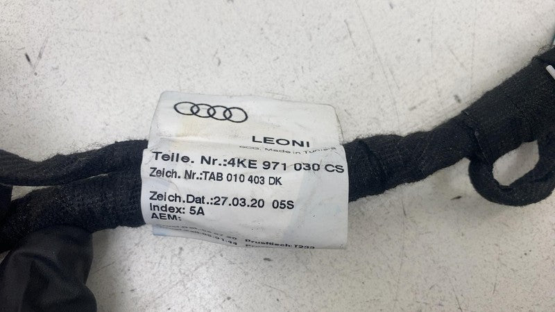 4KE971030CS 2019-2023 Audi E-Tron Front Passenger Right Door Wire Wiring Harness 4KE971030CS