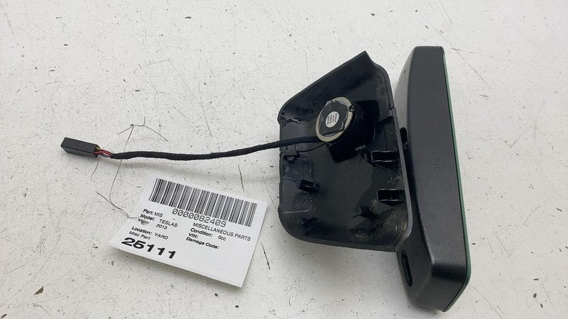 ⭕ 2012-2015 Model S Windshield Interior Rear View Mirror w/ Cover 1008