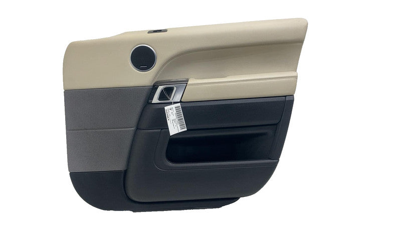 ⭕ 14-17 Range Rover Sport Front Passenger Side Door Panel Trim Cover Cream Right