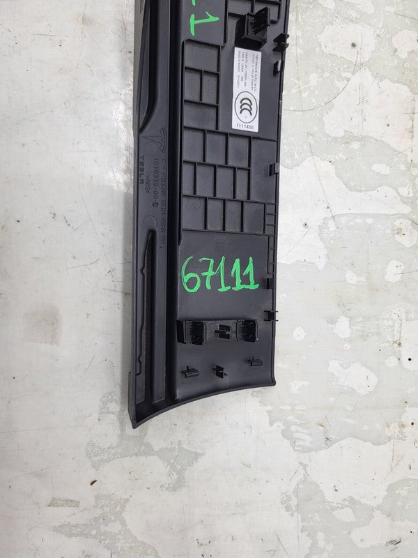 1010339-00-D ⭕ 12-20 Tesla Model S Rear Right C-Pillar Upper Trim Cover Panel RH 1010339-00-D