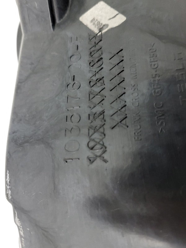 103517600F 16-20 Model X Center Luggage Compartment Frunk Cross Member Bracket 1035176-00-F