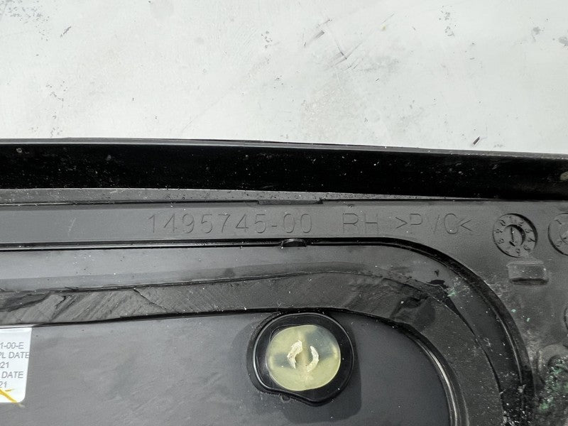 1495745-00 2020-2023 Tesla Model Y MY Rear Passenger Side Quarter QTR Window Glass Right RH