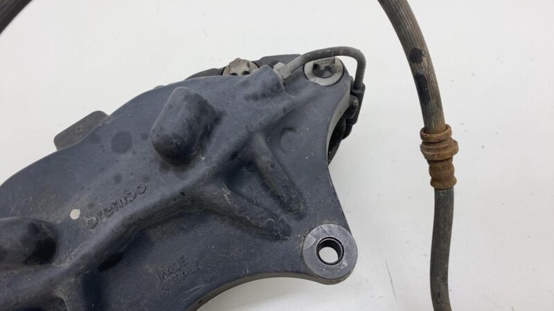 2012-2015 Tesla Model S MS Front Passenger Side Caliper w/ Brake Hose Line Right
