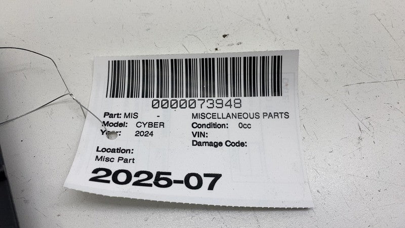 181527200C ⭕ 24-25 Tesla Cybertruck Front Side Bumper Lower Tow Eye Cap Left 1815272-00-C