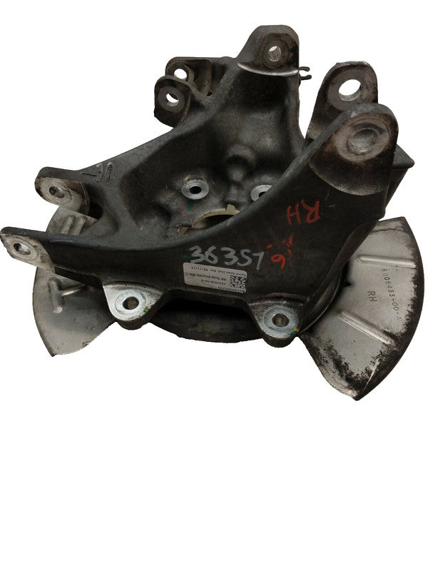 ⭕ 16-20 Tesla Model X Rear Side Suspension Knuckle & Shield Right 1027