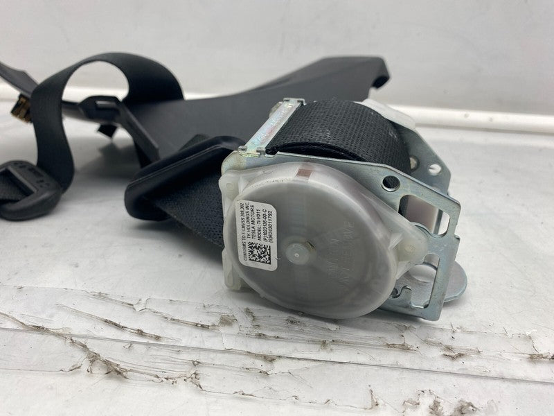 102313600C ⭕ 12-15 Model S Rear Right C-Pillar Middle Trim Cover w/ Seat Belt 1023136-00-C