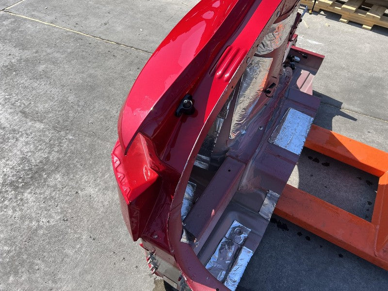 2012-2016 Tesla Model S MS Rear Quarter Panel Structural Cutout Left LH Red PPMR
