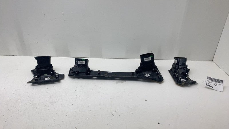 ⭕ 16-20 Model S SET Dash A/C Air Vent Outlet Dashboard Trim Panel 1096