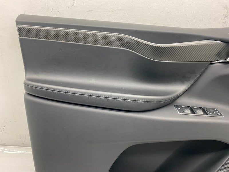 105308600F ⭕ 2016-2020 Tesla Model X MX Front Left Door Panel Trim Card Cover 1053086-00-F