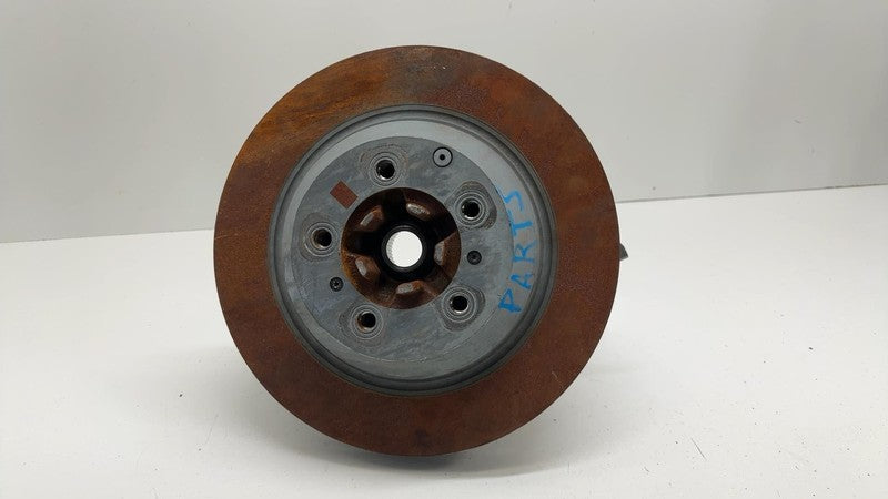 9Y0907616 ⭕2024 Porsche Cayenne Rear Left Spindle Knuckle w/ Rotor & Actuator (PARTS ONLY)