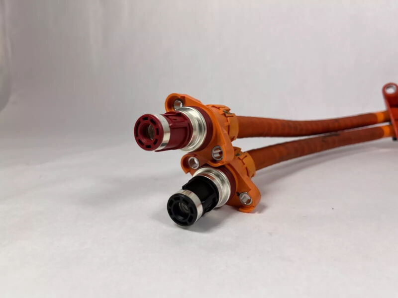 147118100C 16-20 Model X Front Drive Unit To Junction Box High Voltage Harness 1471181-00-C