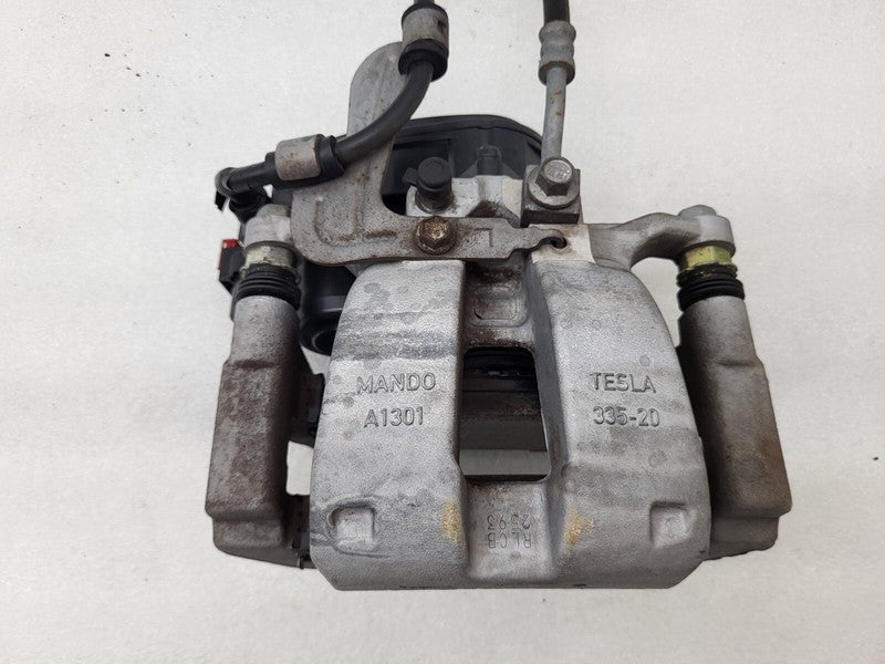 104462300G ⭕ 2017-2025 Tesla Model 3 Rear Left Caliper w/ Brake Line Hose BASE 1044623-00-G