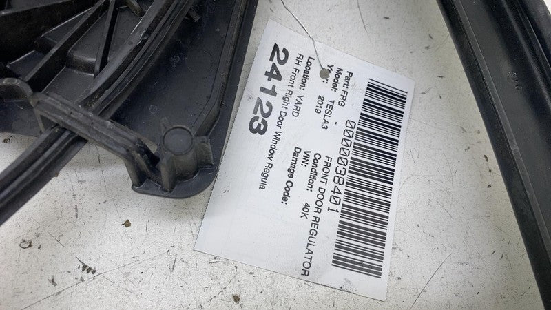 ⭕ 2017-2023 Tesla Model 3 Front Right Door Window Glass Regulator & Mo