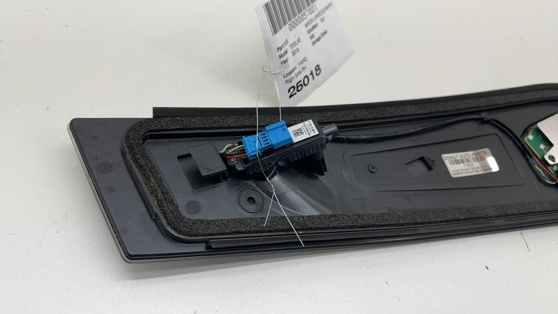 ⭕2017-2023 Tesla Model 3 Right B-Pillar Applique Glass Trim Molding 11